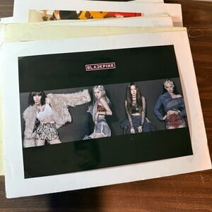 Lot of 12 KPOP Black pink, red velvet, Twice, Itzy Korean pop band Posters 16x12